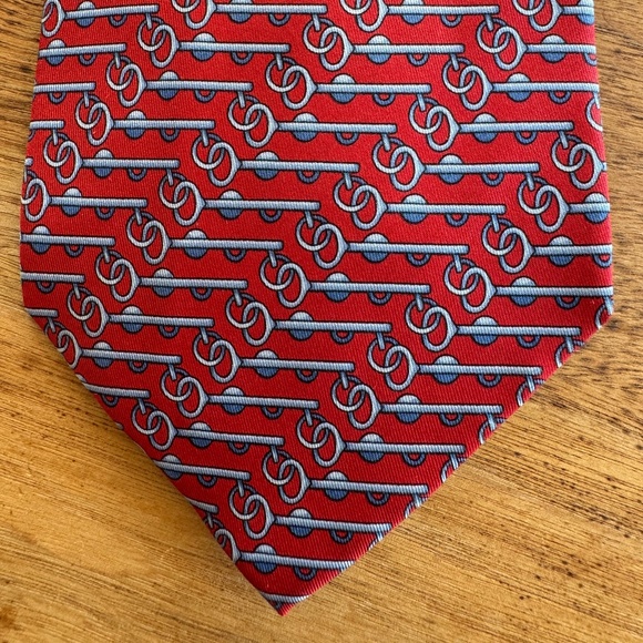 Gucci Silk Tie - Intertwined Keys - Picture 1 of 4